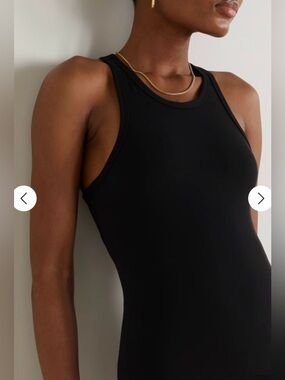 lululemon athletica Black Racerback Tank size small #A6